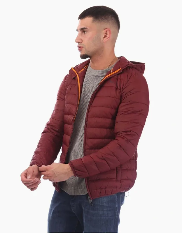 Aquascutum Men's Puffer Jacket - Red - Size: Regular/36