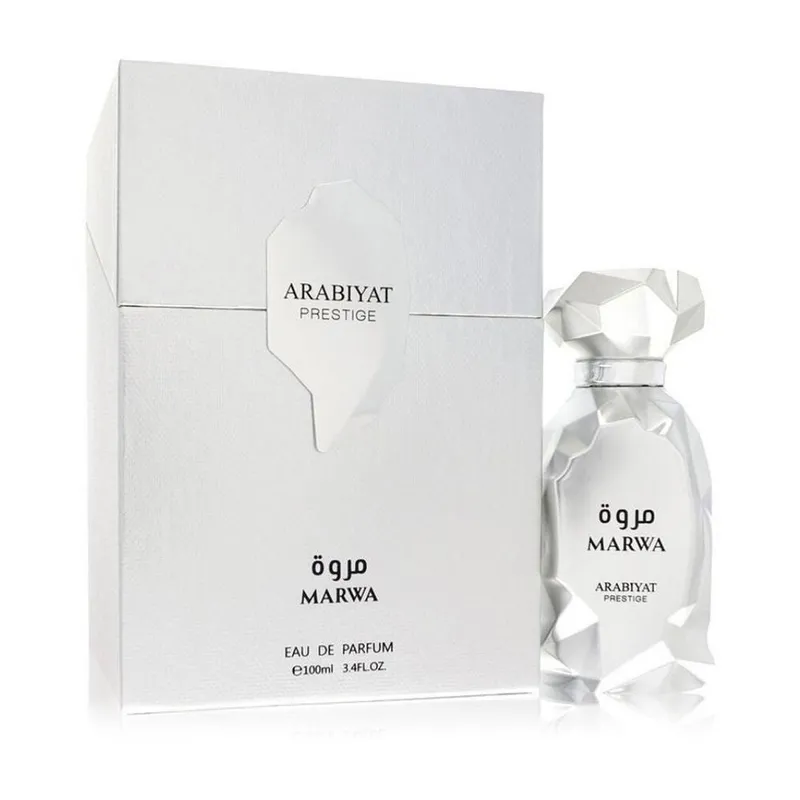 Arabiyat Prestige Marwa Eau de Parfum, 100ml, Silver Size: 100ml Silver 100ml