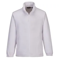 Aran Fleece Jacket (White) XL