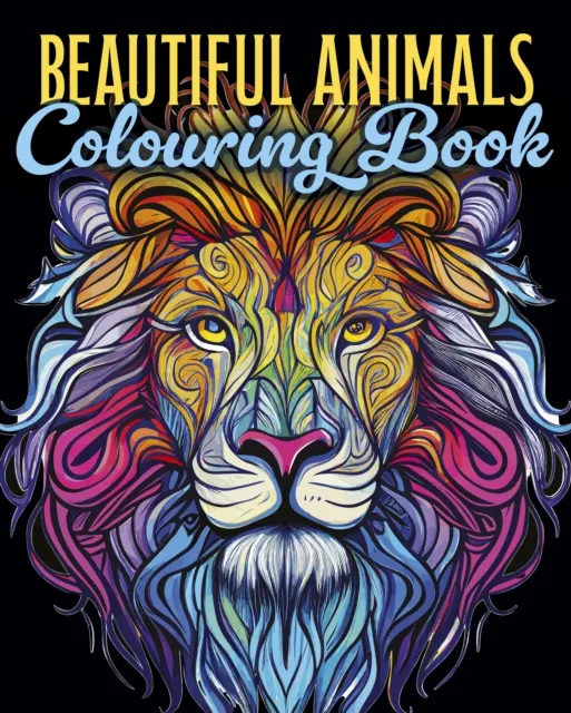 Tansy Willow Beautiful Animals Colouring Book