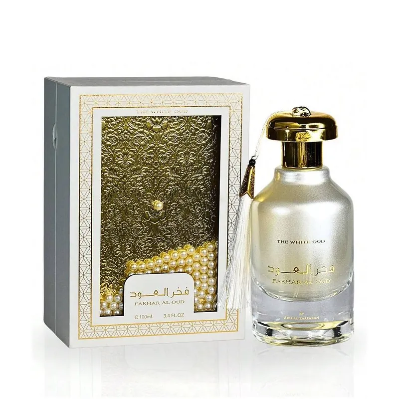 Ard Al Zaafaran Fakhar Al Oud The White Oud 100ml Edp in Clear - Clear