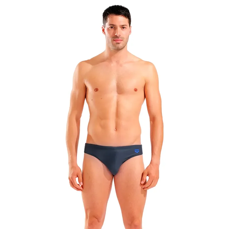 Arena Santamarias R Swimming Brief Asphalt / Neon FR 90 Men