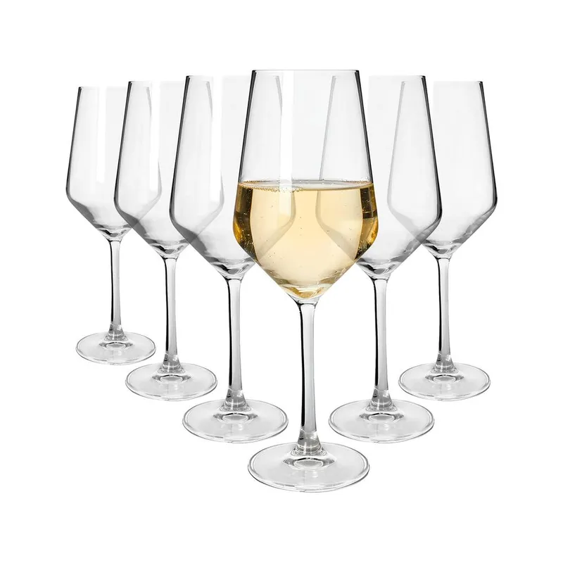 Argon Tableware 420ml Soho Crystal White Wine Glasses - Pack of 6