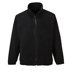 Argyll Heavy Fleece (Black) Large