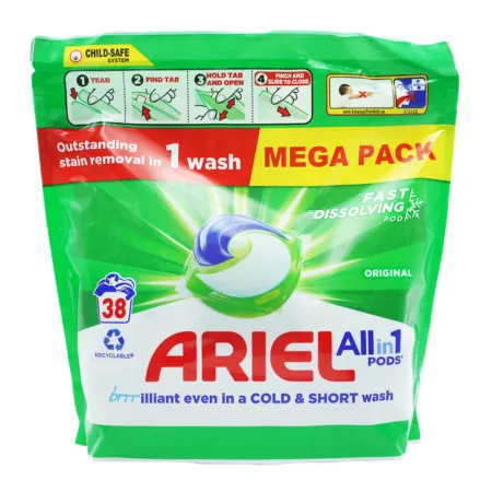 Ariel Original All-In-One Washing Tabs - 38