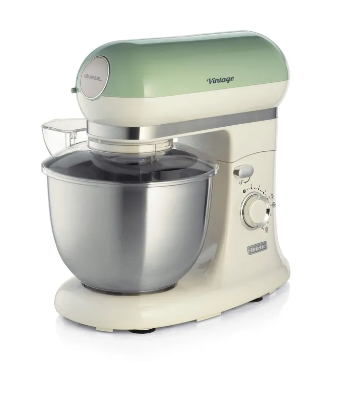 Ariete Stand Mixer, 1200W, 5.5 Litre Stainless Steel Bowl in Green Green