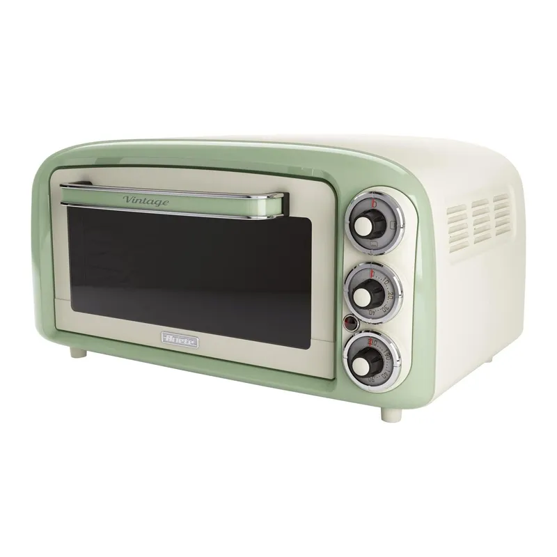 Ariete Vintage style Mini Oven, 18 Litre in Green Green