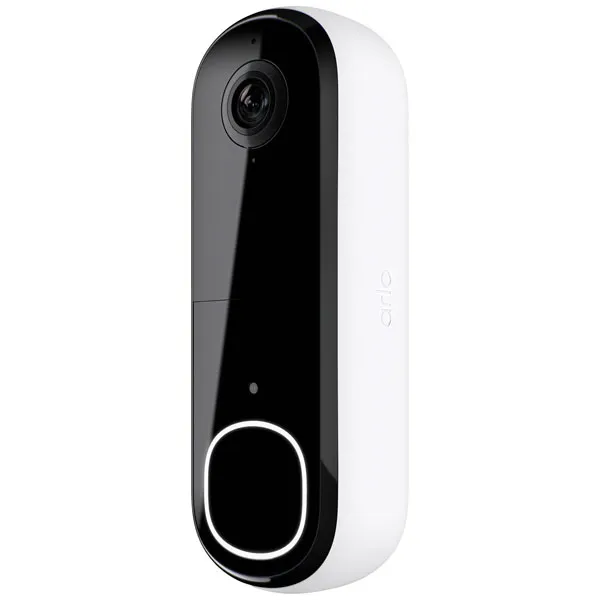 Arlo AVD3001-100EUS Wireless Video Doorbell 2K Video Two-Way Audio