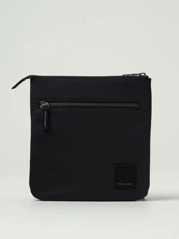 Armani Exchange Shoulder Bag Men color Black