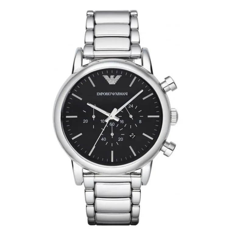Armani Mens Ar1894 Watch - Silver - One Size