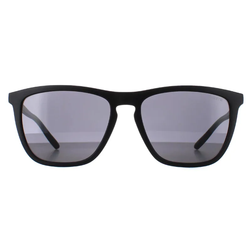 Arnette Square Unisex Matte Black Dark Grey An4301 Fry - One Size