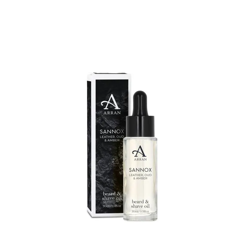 Arran Sense of Scotland Men's Sannox - Beard & Shave Oil in Clear Size: 30ml Clear 30ml female