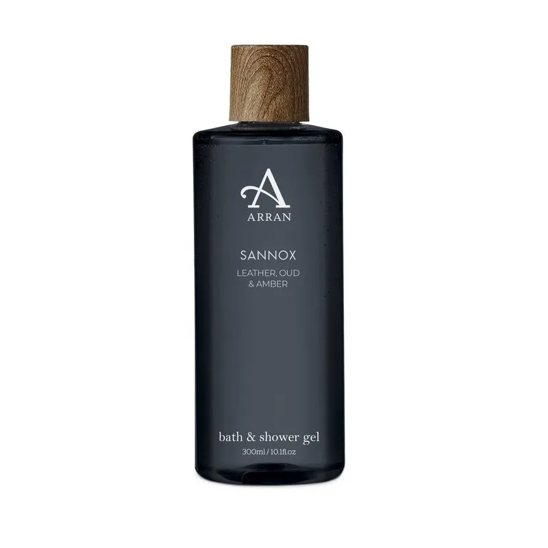 Arran Sense of Scotland Sannox - Bath & Shower Gel in Black Size: 300ml Black 300ml