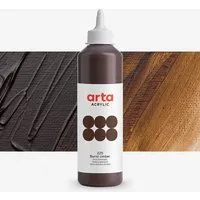 Arta : Acrylic Paint : 500ml : Burnt Umber