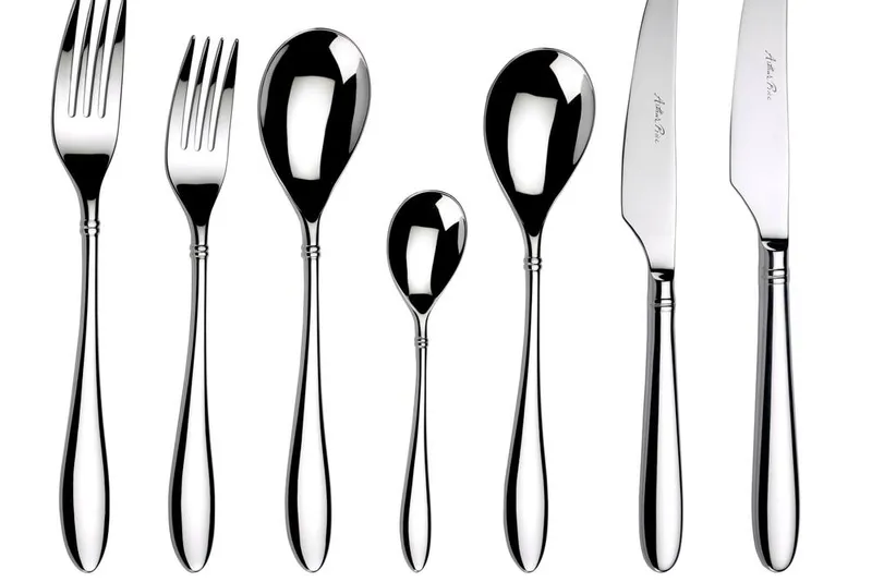 Arthur Price Signature 'Henley' Stainless Steel 42 Piece 6 Person Boxed Cutlery Set in Silver - Silver