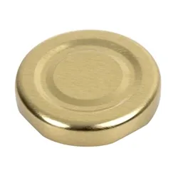 Artis Gold Cap for Mini Milk Bottles (Pack of 18)
