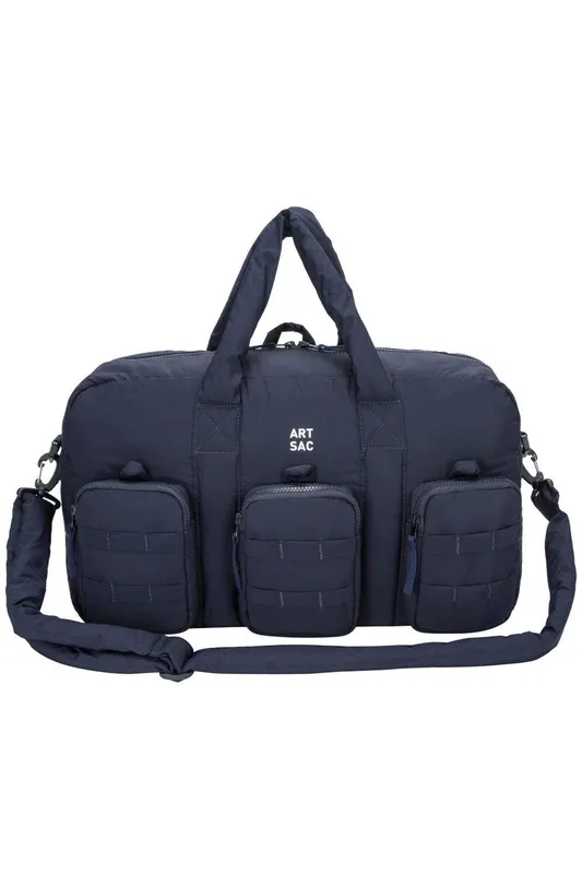 Artsac Harring Padded Triple Pocket Holdall in Navy Navy