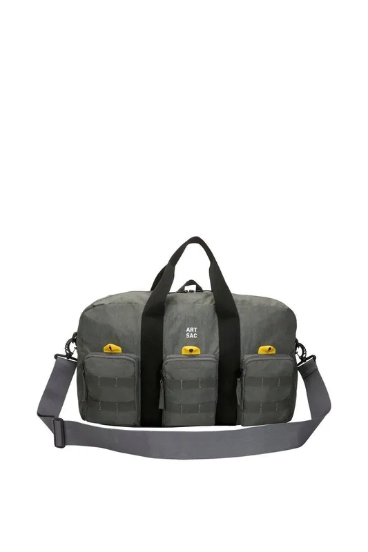 Artsac Harring Triple Pocket Holdall in Grey Grey