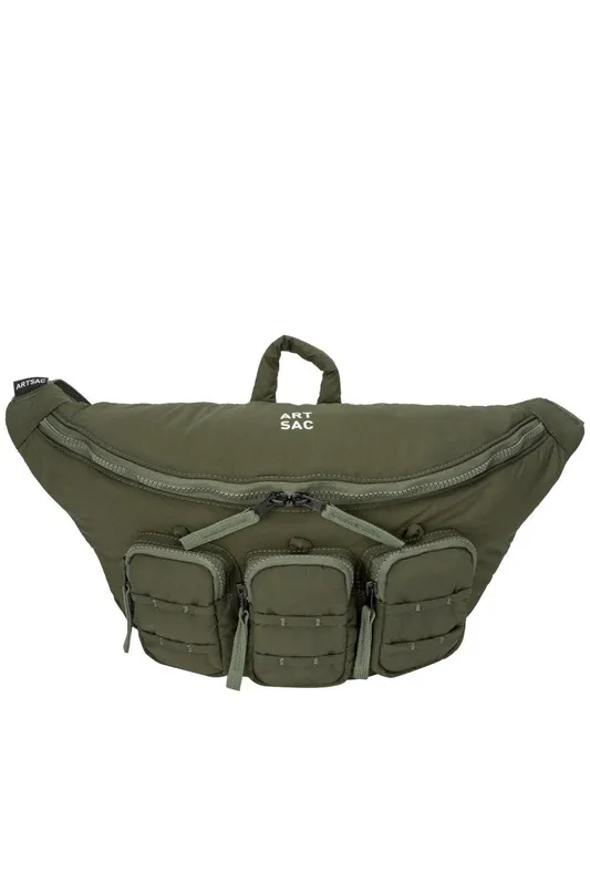 Artsac Jaspar Triple Padded Sling Bag in Khaki Khaki One Size