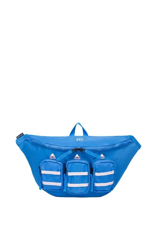 Artsac Jaspar Triple Pocket Sling Bag in Blue Blue