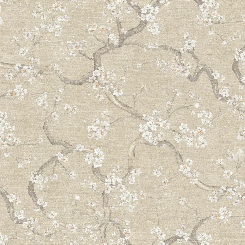 ASCreation Cherry Blossom Tree Textured Wallpaper
