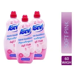Asevi Fabric Conditioner & Softener Concentrate 1380ML 60W Soft Pink