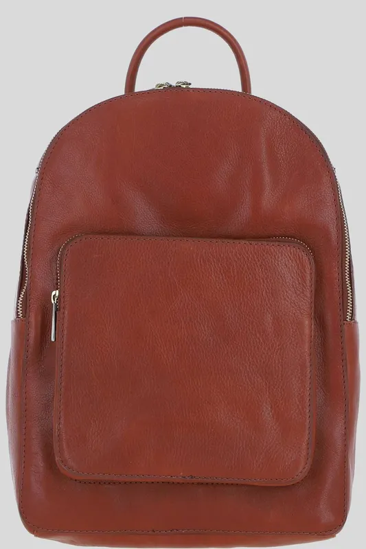 Ashwood Leather Real Leather Rucksack in Tan - Tan - Size: One Size