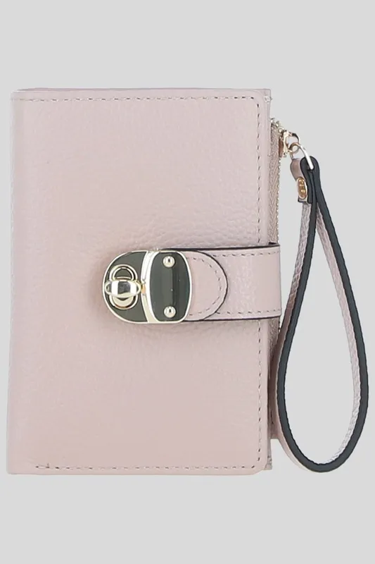 Ashwood Leather Women's 'Amarella' Real Leather Purse in Beige Beige