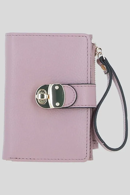 Ashwood Leather Women's 'Amarella' Real Leather Purse in Rose - Rose