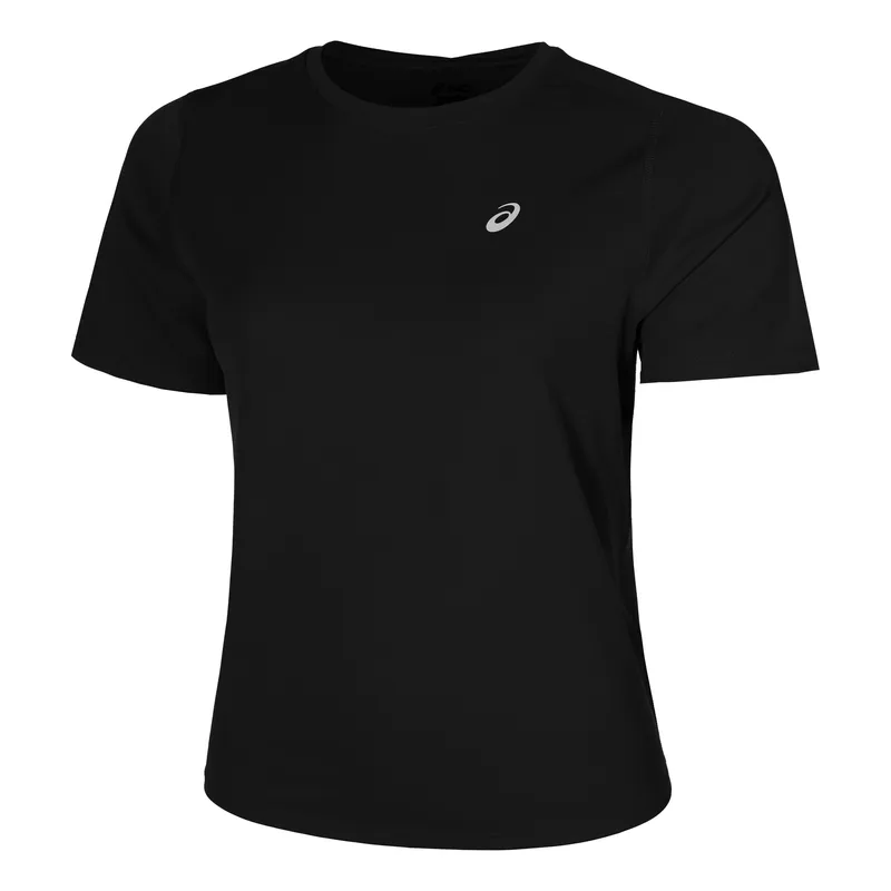 Asics Core Running shirt Women-black - black - Size: Small