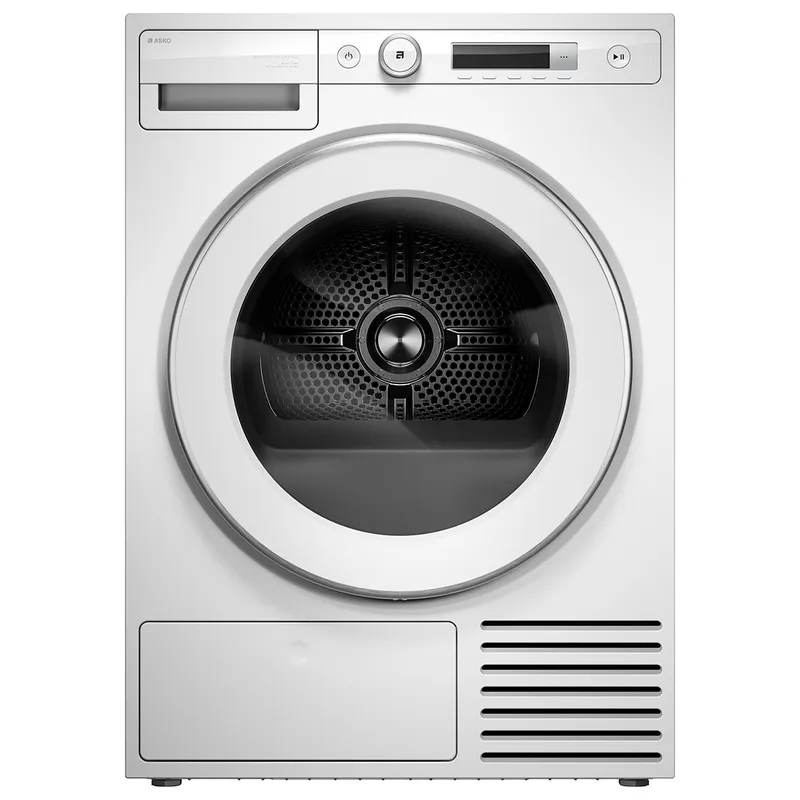 Asko T309HCW.UK 9kg Logic Heat Pump Tumble Dryer - White