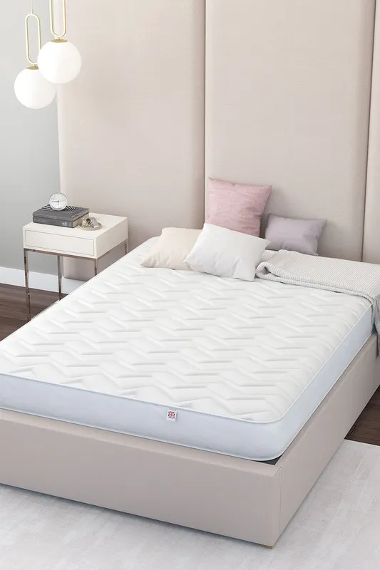 Aspire Unisex 500 Memory Foam Hybrid Mattress in White Size: Single White female