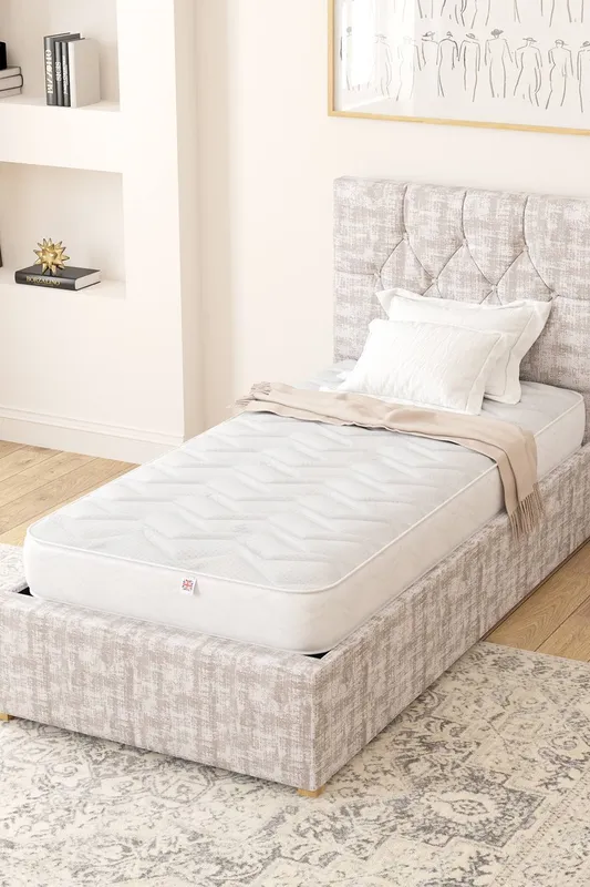 Aspire 600 Bonnell Cooling Mattress in White Size: King - White