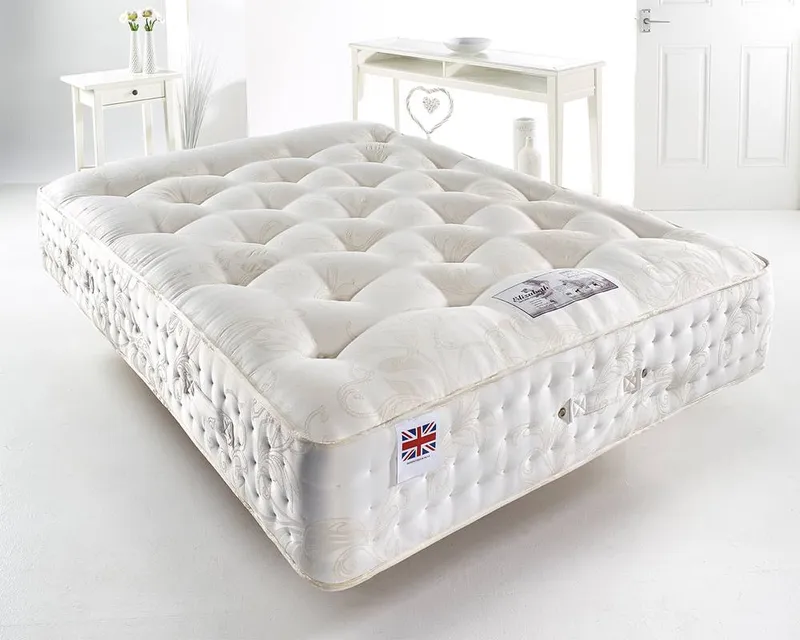 Aspire Cashmere Ortho 1000 Pocket Mattress in White Size: Small Double - White
