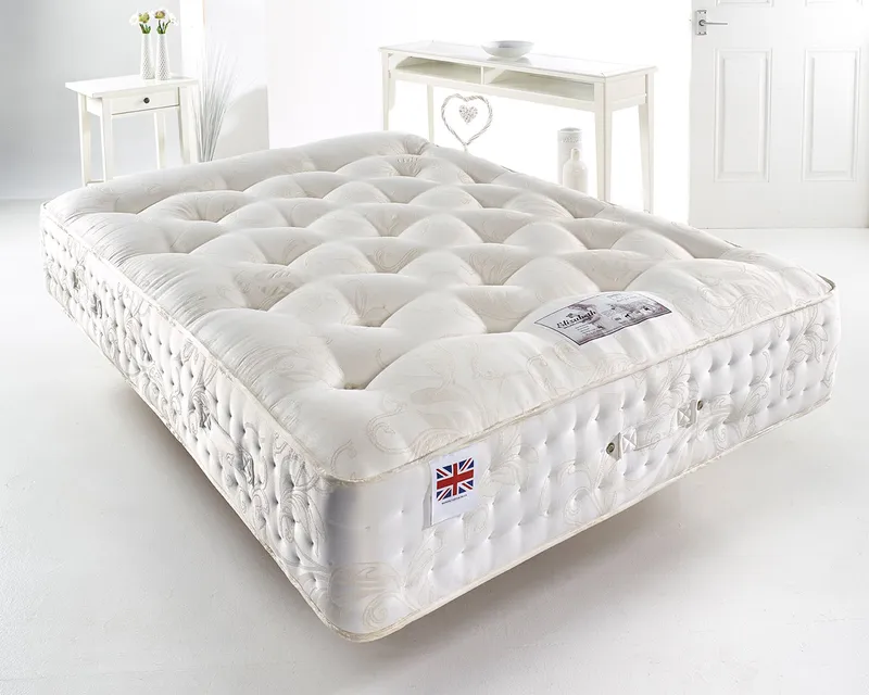 Aspire Cashmere Ortho 1000 Pocket Mattress in White Size: Super King White Super King