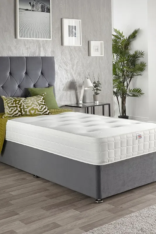 Aspire Cool Touch Classic Bonnell Roll Mattress in White Size: King White King