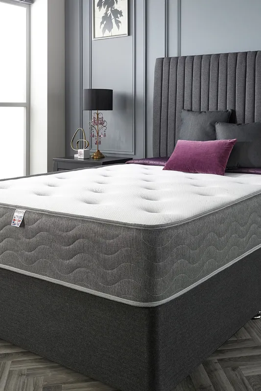 Aspire Cool Tufted Ortho Mattress in White Size: King White King