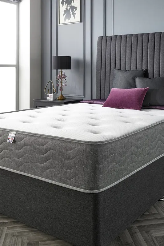 Aspire Unisex Cool Tufted Ortho Mattress in White Size: Single White Single female