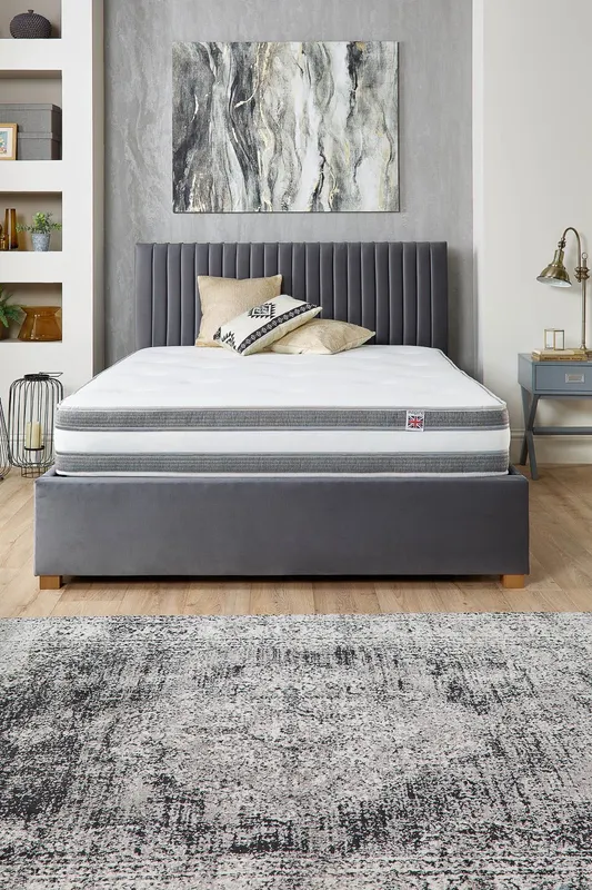 Aspire Duo Breathe Airflow Pocket+ Mattress in White Size: Double - White