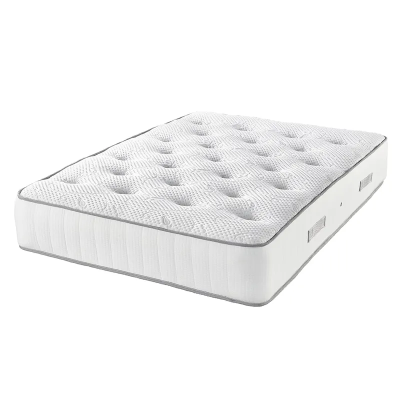 Aspire Natural Cashmere 1000 Pocket Mattress in White Size: Small Double White Small Double
