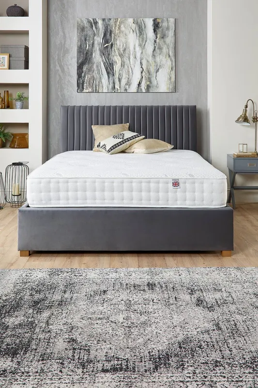 Aspire Natural Symphony Pocket+ Mattress in White Size: Double White Double