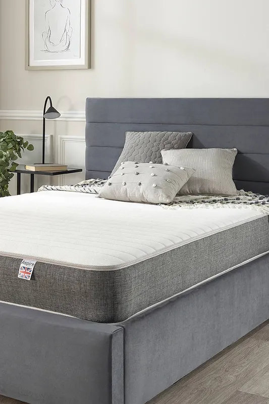 Aspire Pocket Sprung 1000 7 Layer Memory Foam Hybrid Mattress Kingsize (5')