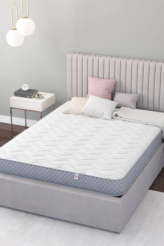 Aspire Unisex 3 Layer Bonnell Cool Mattress in White Size: Small Single White Small Single female