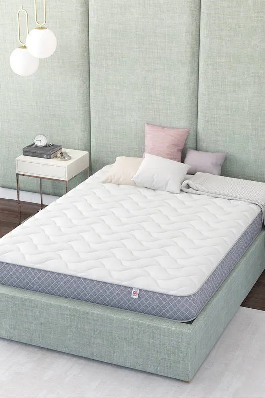 Aspire Essentials Hybrid Mattress in White Size: Double White Double