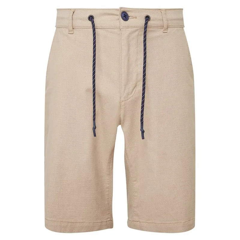 Asquith & Fox Mens Chino Everyday Shorts (Natural) - Size Large