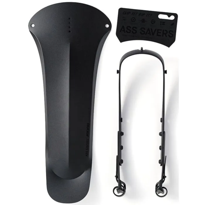 Ass Savers Win Wing Mtb Rear Mudguard - Stealth