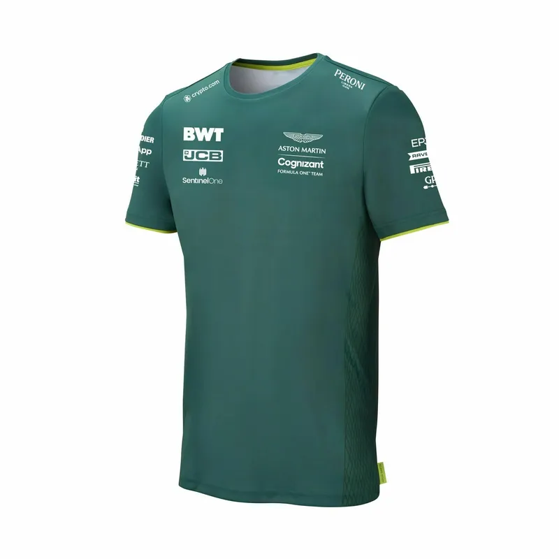 Aston Martin Cognizant F1 Official Mens Green T-Shirt - Size 2xl