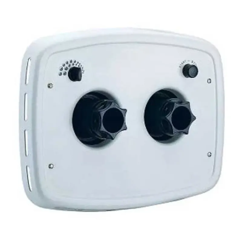 Astralpool 11508 Nozzle Assemblies With Rectangular Front Plate In Plastic White One Size unisex