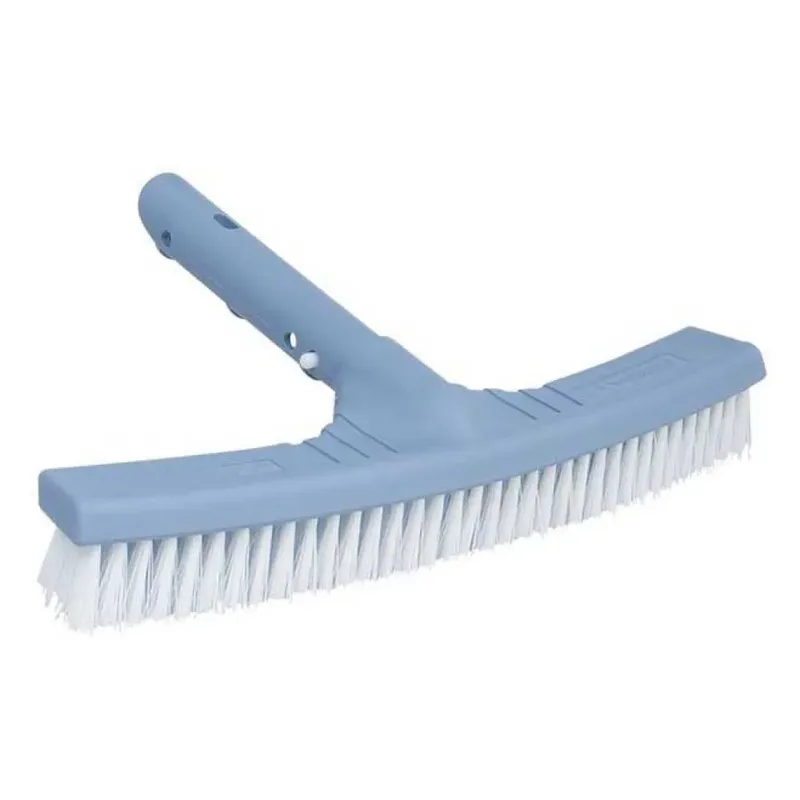 Astralpool 36616 Shark Curve With Clip Fixation Brush Blue / White One Size unisex