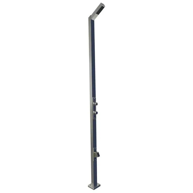 Astralpool 59777 Shower With Foot Bath Tap Timed Black One Size unisex